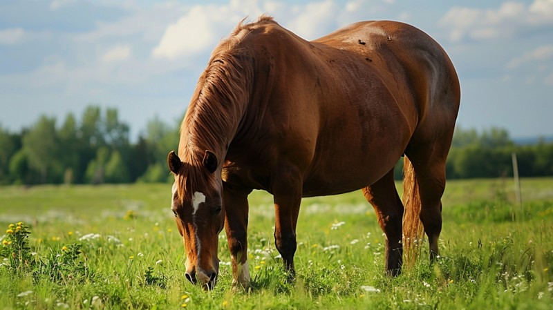 Wanneer is een paard te dik