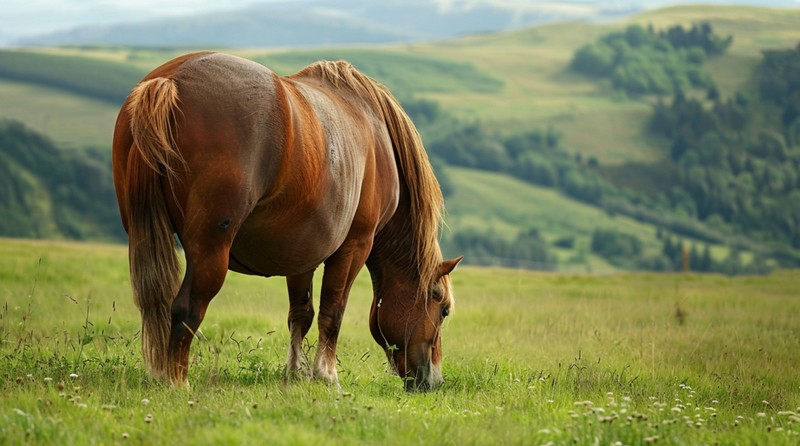 dikke paard