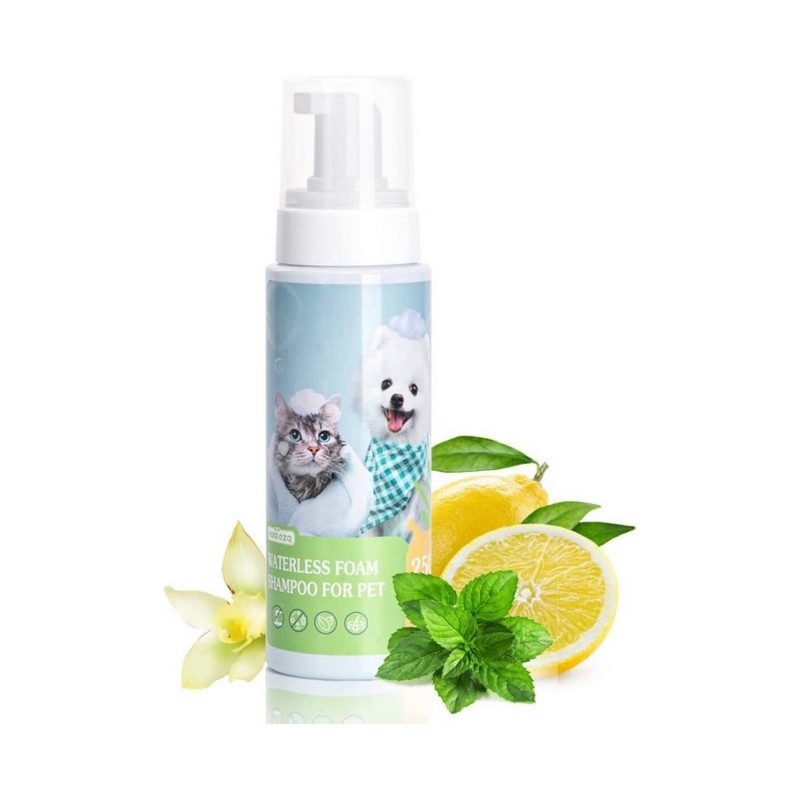 katten droogshampoo